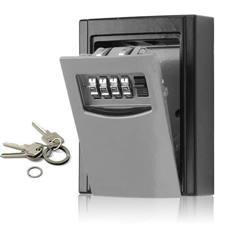 metal combination lock box with slot|Amazon.com: Metal Lock Box With Key.